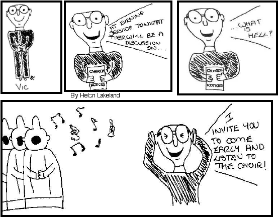 Joke drawn by HC Lakeland