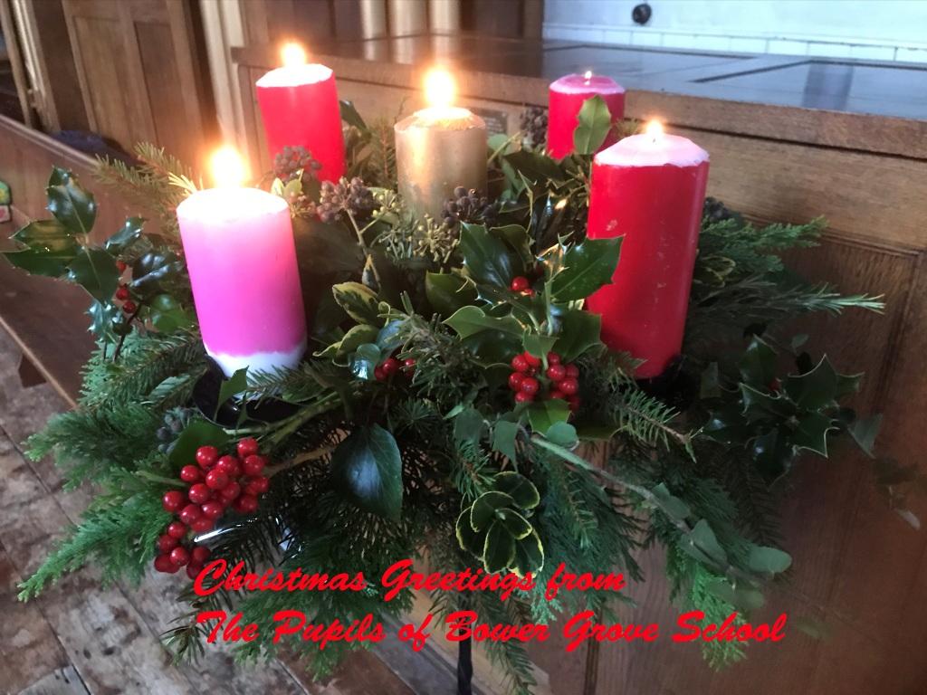 The Bower Grove School Advent Wreath